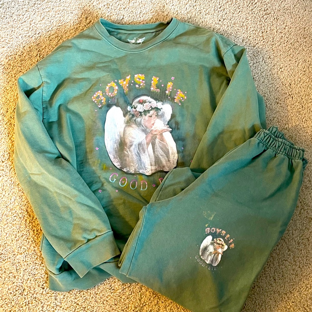 Boys Lie Sweatsuit Set
